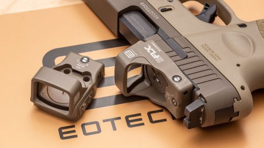 EOTECH Releases the EFLX Mini Red Dot Reflex Sight in FDE