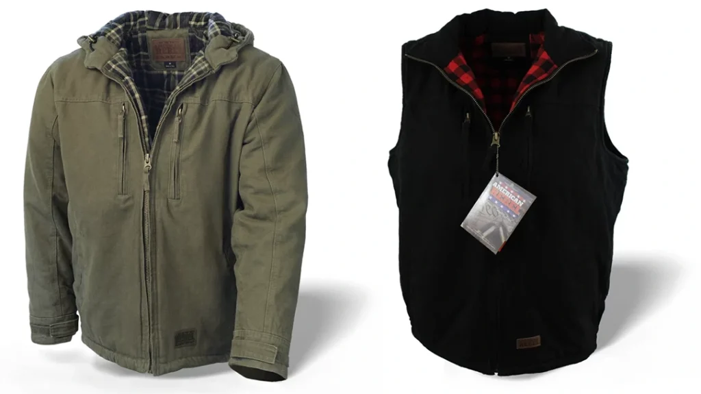 The American Rebel Cartwright is available in two different coats, a full coat and a vest.